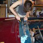 Removing the Windshield frame