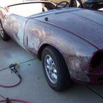 No rust but lots of dents