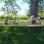 Most of the wood goes when done