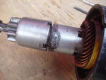 gear shaft rotates and slides easily but there are