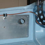 Covers to seal the firewall with opening to take