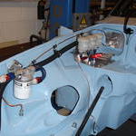 Brake and clutch reservoirs and pipework done
