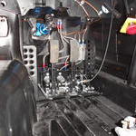 Pedal box in and piped up