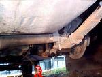 Old rusty rear end Hopefully the dismantling wi