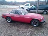 1977 MG MGB Red Ga Midget Thomas
