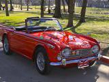 1966 Triumph TR4A Rosso Corsa Red chris smith