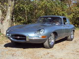 1963 Jaguar E Type Coupe Opalescent Silver Blue Mike Brand