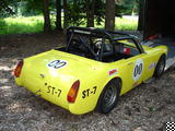 1970 MG Midget Yellow Joseph Downer