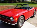 1973 Triumph TR6 Pimento Red Dan Q