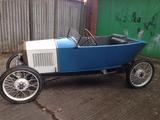 1923 Peugeot Quadrilette Blue white Rhys Nolan