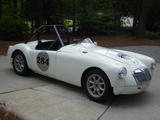 1961 MG MGA 1600 White Steve Konsin