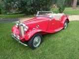 1951 MG TD Red Alan Harriman