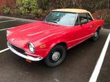 1982 Fiat 124 Spider 2000 Red Solomon Wilharm