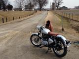 2004 Royal Enfield Classic 500 Silver Solomon Wilharm