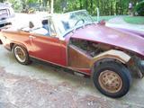 1975 MG Midget Maroon Ga Midget Thomas