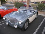 1956 Austin Healey 100 HEALEY BLUE WHITE Win Phelps