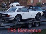 1974 Triumph TR6 Blanc Jacques Joiret