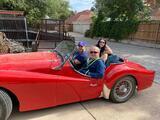 1959 Triumph TR3A Red Steve O