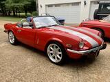1974 Triumph Spitfire Red Silver Stipes Ricky Boler