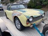 1968 Triumph TR250 Yellow Alec Buchan