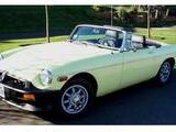 1977 MG MGB MkIV Chartreuse Charly Mitchel