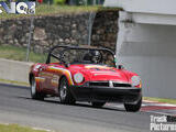 1974 MG MGB Racecar Red Paul Giroux