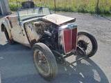 1948 MG TC White Toni Kavcic
