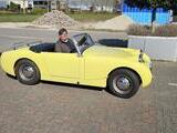 1959 Austin Healey Bugeye Sprite Primrose Yellow Frank Derdeyn