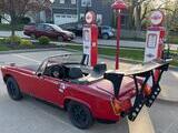 1975 MG Midget 1500 Red Joe Gowen