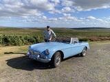 1964 MG MGB Iris Blue Geert Velthuisen