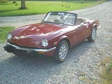 1976 Triumph Spitfire 1500 Carmine Red Rick J